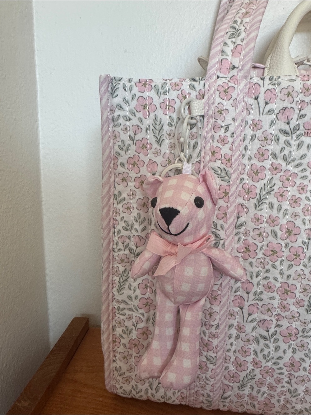 Nanette Lepore Pink Floral Tote Bag - Picture 2 of 10